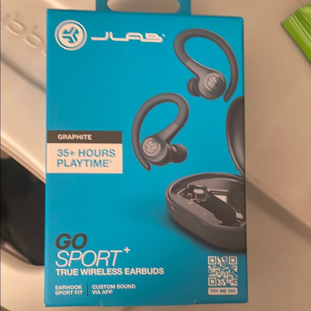 Go Sport+ True Wireless Earbuds - Black